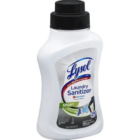 Lysol laundry sanitizer sport is the ultimate odor eliminator. Lysol Laundry Sanitizer, HE, Sport | Compra | Selectos