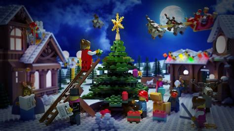 Lego Christmas Wallpapers Wallpaper Cave