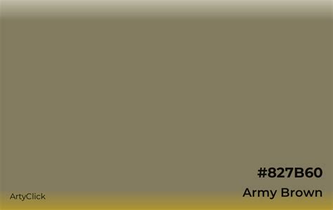 Army Brown Color Artyclick