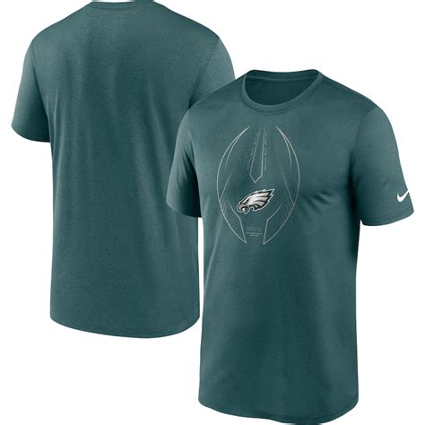 Mens Philadelphia Eagles Nike Midnight Green Logo Essential Legend