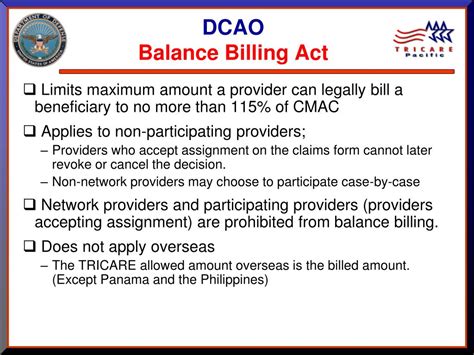 Ppt Taop Tricare Advanced Course 2010 Debt Collection Assistance