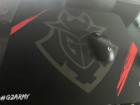 New G2 Logitech Mousepad Came Today Rg2esports