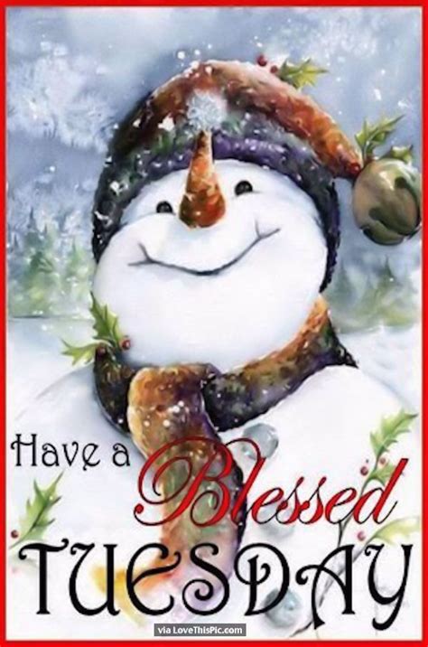 Winter Tuesday Blessings Quote Pictures Photos And Images For