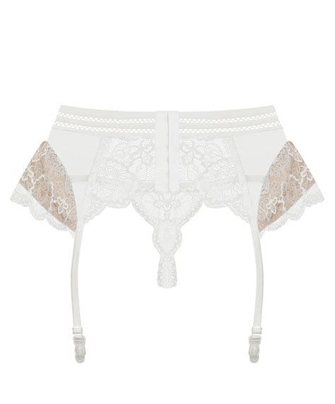 obsessive white lace garter belt and string sexystyle eu