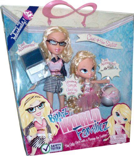 Bratz Passion For Individuality World Familiez 2 Pack Doll Set Cloe