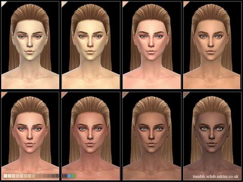 Скинтон Bs30 Скинтоны Моды для Sims 4