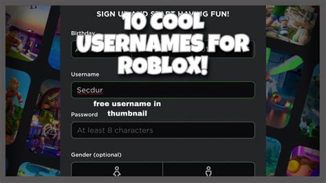 10 Best Usernames On Roblox Rare Usernames Hexruu Youtube