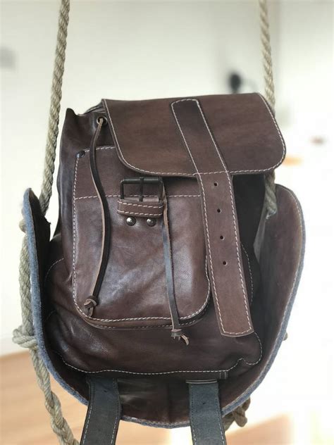 Handmade Leather Backpack By Cutme