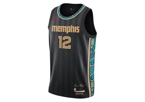 Nike Nba Memphis Grizzlies Ja Morant City Edition Swingman Jersey Black