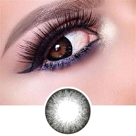 Natsumi Black Colored Contacts Buy Black Contact Lenses Online