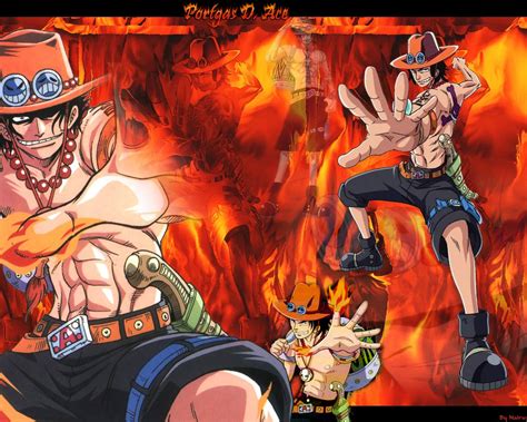 Free Download Wallpaper One Piece Ace By Jhunter By Juliohunter