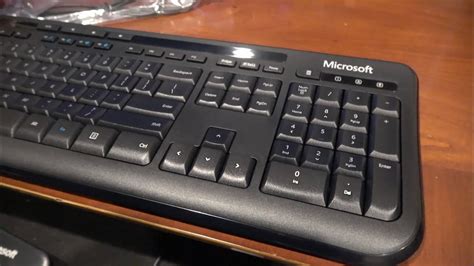 Microsoft Wired Keyboard 600 Black Unboxing And Review Youtube