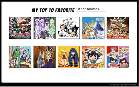 My Other Top 10 Favorite Animes By Supermariomaster170 On Deviantart