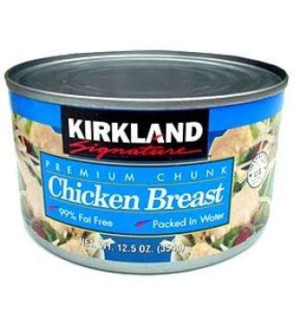 This is a quick, low calorie meal that stores easily. Eat Your Veggies, Peas: canned chicken.