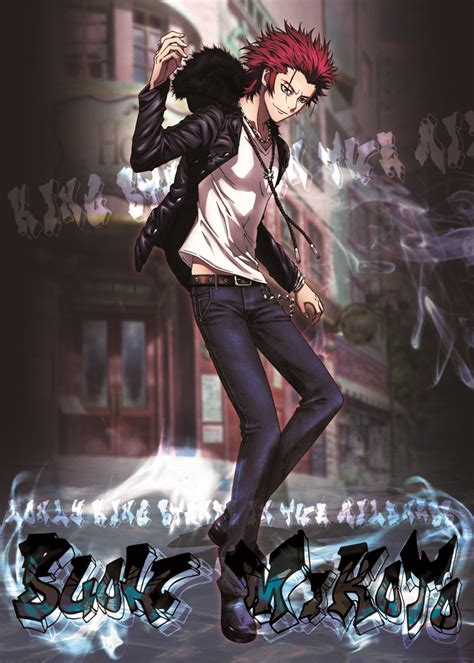 Image Mikoto Suoh Official Artwork Scan K Project Wiki Fandom Powered By Wikia