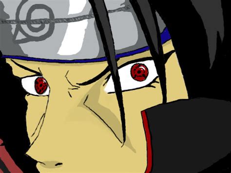 Itachi Sharingan Colour By Apollo324 On Deviantart