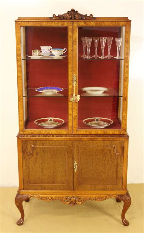 We did not find results for: Queen Anne Style Burr Walnut Display Cabinet - Antiques Atlas