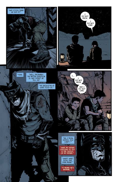 Dick Grayson Teasing Damian Wayne Rebirth Comicnewbies