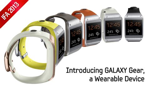 Introducing Galaxy Gear A Wearable Device Samsung Global Newsroom