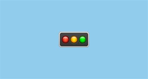 🚥 Horizontal Traffic Light Emoji On Whatsapp 2211117