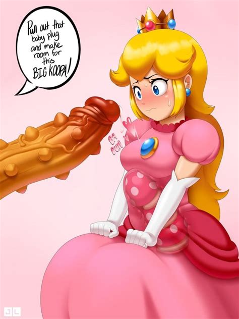 Princess Peach Tickle Bowser