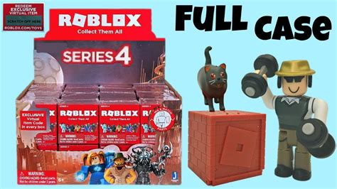 Unboxing A Whole Case Of Roblox Series 2 Mystery Box Toys 24 Blind