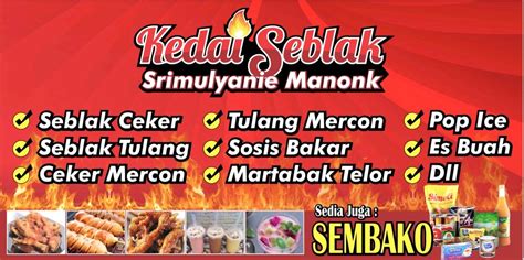 Maybe you would like to learn more about one of these? Contoh Gambar Spanduk Seblak - desain spanduk keren