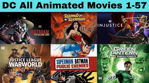 Dc All Animated Movies List How To Watch Dc Animated Movies In Order