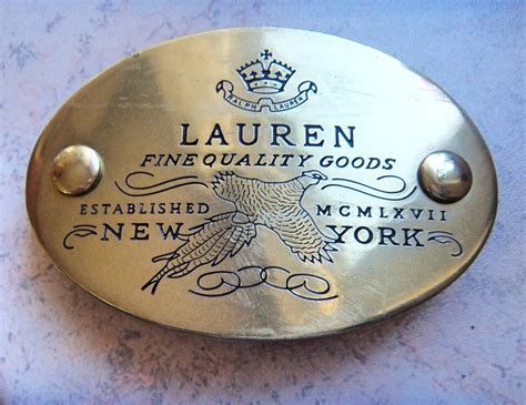 Vintage Great Lauren Oval Buckle Ralph Lauren Gold Massive Buckle
