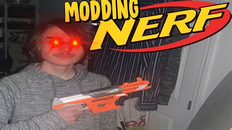 Epic Nerf Gun Mod Diy Gone Sexual Youtube