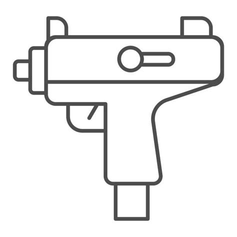 Uzi Submachine Gun Illustrations Royalty Free Vector Graphics And Clip