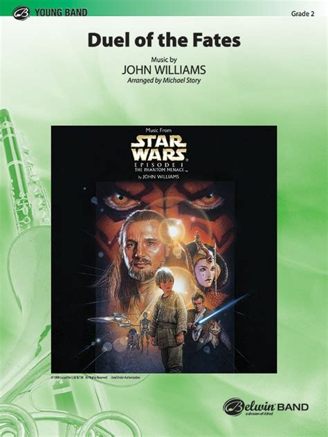 Duel Of The Fates Concert Band Conductor Score And Parts John Williams
