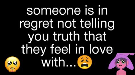 Someone is in Regret Not Telling You The Truth That They Feel in Love