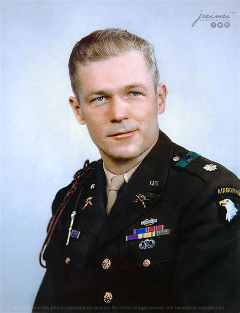 Richard Davis Winters A K A Dick Winters Officer Of The United States Army And A Decorated