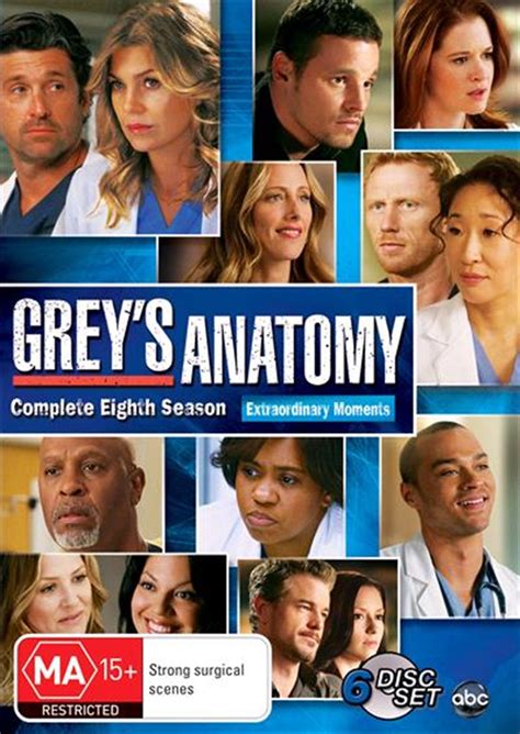 Buy Greys Anatomy Season 8 on DVD | Sanity Online