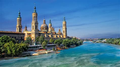 ⛪️ Cathedral Basilica Of Our Lady Of The Pillar Zaragoza Spain Backiee