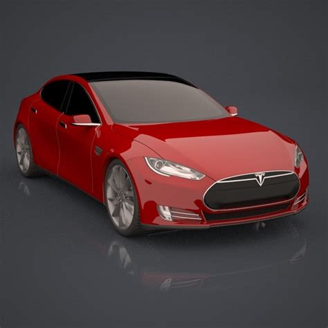 3d Tesla S Car