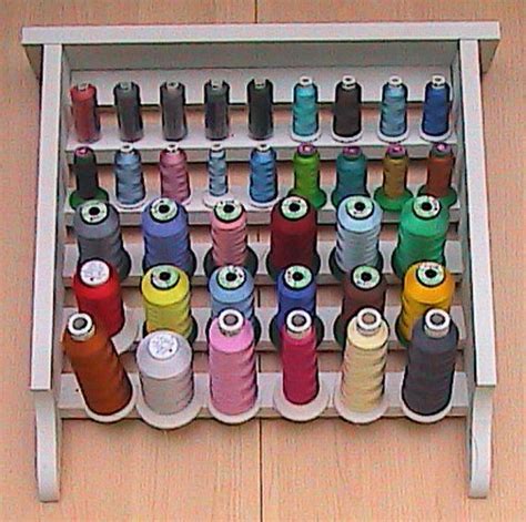 The two bracelet threads should now be coming out from opposite directions from the bead. 17 Best images about DIY, Thread Rack on Pinterest | Thread organization, Thread storage and ...