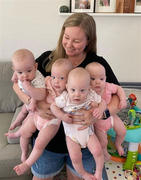 Quadruplets Mom Shares Incredible Before And After Baby Photos In
