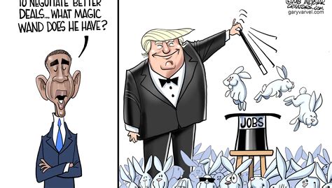 Cartoonist Gary Varvel Trumps Magic Wand
