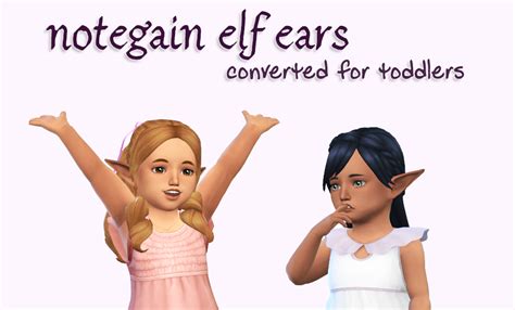 Sims 4 Elf Ears Cc