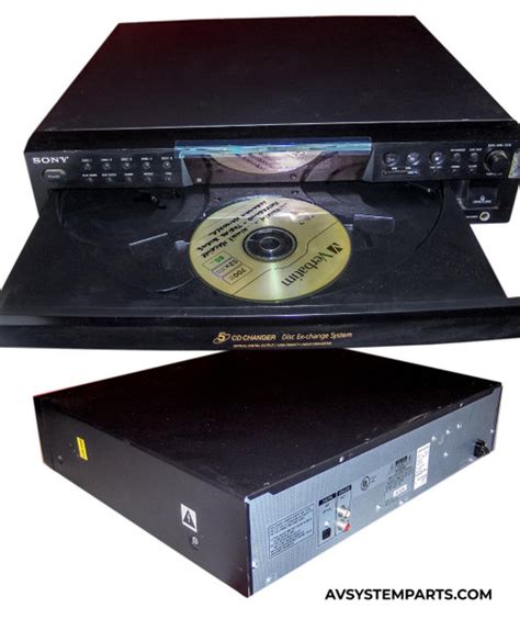 Sony Cdp Ce375 5 Disc Cd Changer Player