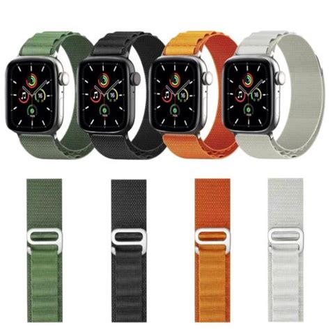 Alpine Loop Nylon Watch Band Strap For Apple Watch Ultra 87654 42