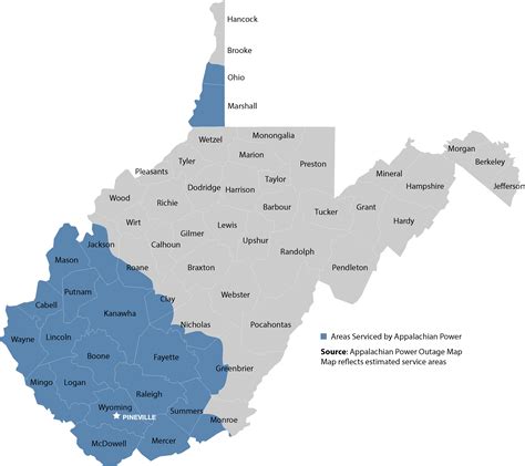 Aep Outage Map West Virginia | Virginia Map