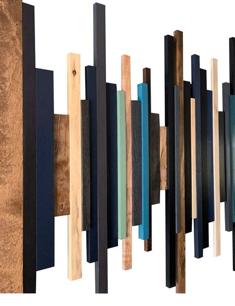 Soundwave Art Modern Art Sculpture Wood Wall Decor 3d Wall Etsy
