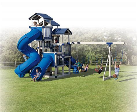 Shop Tall Swing Sets 5 Foot 7 Foot And 9 Foot Swing Set Height Options