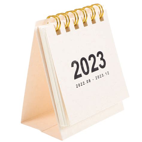 Hemoton Calendar 2023 Desk 2022 Small Desktop Standing Planner Table