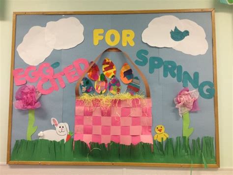 Easter Library Bulletin Board Ideas Easter Classroom Decorations