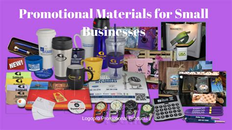 Promotional Materials For Small Business Logopro Promotional Products