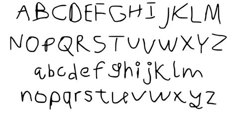 Little Kids Handwriting Font By Cloudys Fonts Fontriver